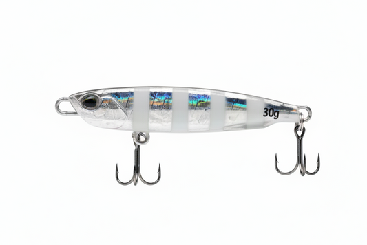 Performance Series - GLOW Assisted Short Body Fast-Sink Metal Jig - THEREELDEAL